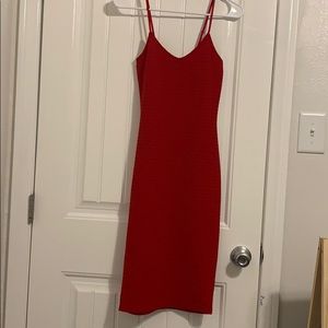 Red Midi Dress